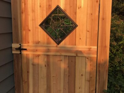 Wood Gate Installation Project