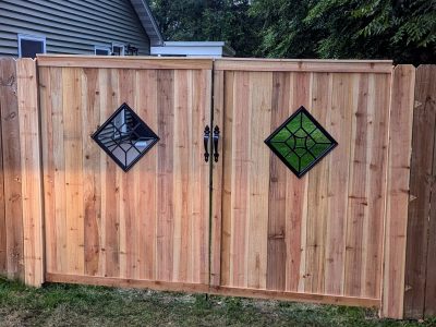 Wooden Gate Installation